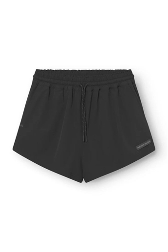 Rethinkit, Soft Woven Track Shorts Petra Stroll, Black